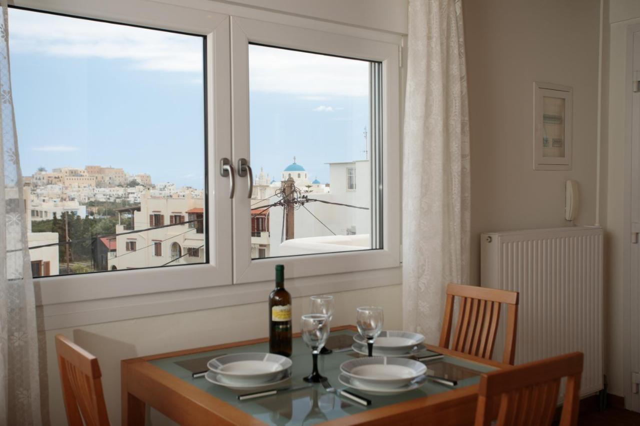 Castle View, Apartment Naxos City エクステリア 写真
